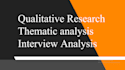 do thematic analysis of qualitative data