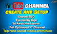 youtube channel creation and setup