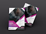 do real estate health travel business flyer design