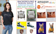 remove background of image, product, logo and re touching
