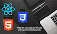 build your responsive website with HTML CSS bootstrap and js