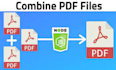 combine PDF files into one documentombine PDF files