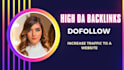 build high quality da SEO dofollow backlinks