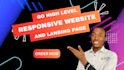build go high level website and gohighlevel landing page
