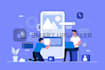do crossplatform mobile apps with backend, if needed