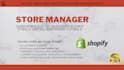 be your shopify store manager and virtual assistant