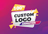 do custom animation style for your logo