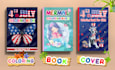 design 4th july  coloring book KDP low content book