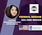 develop a federal and usajobs resume