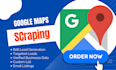 do google maps scraping for business leads and  reviews
