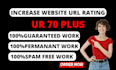 increase ahrefs url rating 70 plus