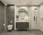 do bathroom sketchup 3d model and 3d rendering