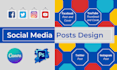 design social media posts in canva and photoshop