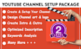 create and setup your youtube channel