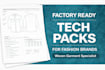 create professional factory ready tech packs for your fashion brand