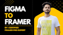 design or develop modern framer website or template with animation