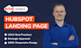 design and develop a hubspot landing page