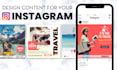 design professional instagram post or stories