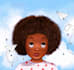 draw african american illustration and comic book