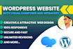 fix or create website on visual composer and wpbakery