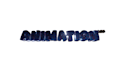 3d  logo rotating and text rotating animation perfect loop