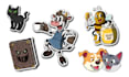 create a retro 1930s rubberhose style character