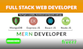 fix or develop mongodb, express, react, and node js web app