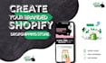 build a landing page using shopify,wix