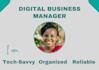be your administrative assistant for  your business