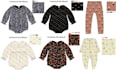 do seamless pattern and garment illustration