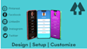 design and setup an attractive linktree biolink page