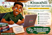 help translate your documents from english to kiswahili