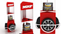 design retail tyre display
