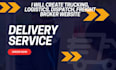 create trucking, logistics, dispatch, freight broker website