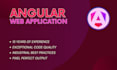 build a high performance angular web app with 15 years of expertise