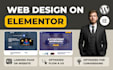 design a high converting elementor landing page or wordpress website