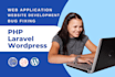 fix or develop new php laravel web application