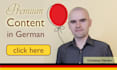 do premium copywriting in german