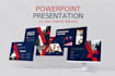 design creative, modern and professional  powerpoint presentation and template