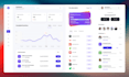 create awesome modern dashboard UI and UX