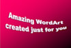 create wordart for you