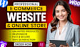create wordpress ecommerce website woocommerce online store