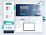 design interactive website mockup in figma