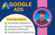 be your google ads adword PPC campaign expert professionally