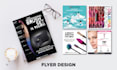 create makeup brochure design