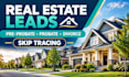 build probate and preprobate lead lists for investors