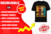create redbubble t shirt designs with fully keywords research