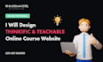 design the best thinkific, teachable online course website