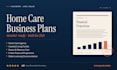 write a home care agency business plan for license and funding