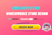 create custom woocommerce website design with woocommerce
